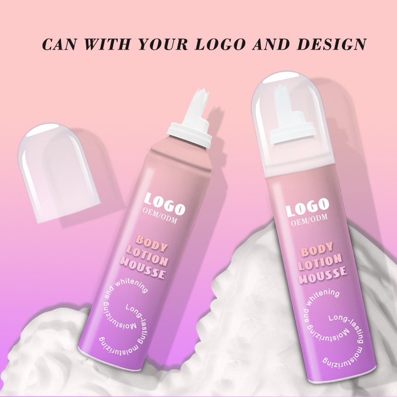 Efter bad är bodylotionmousse nyckeln till att vårda din hud