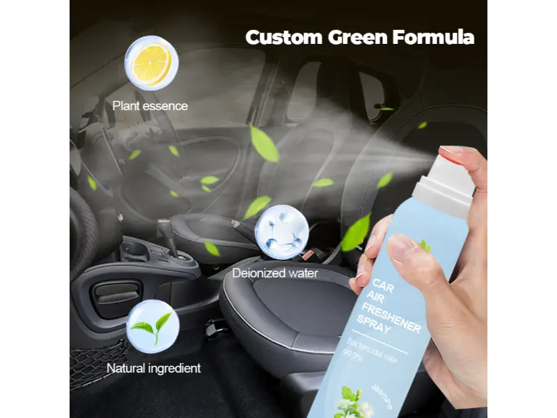 Fräscha upp luften inuti ditt fordon samtidigt som du eliminerar lukter.