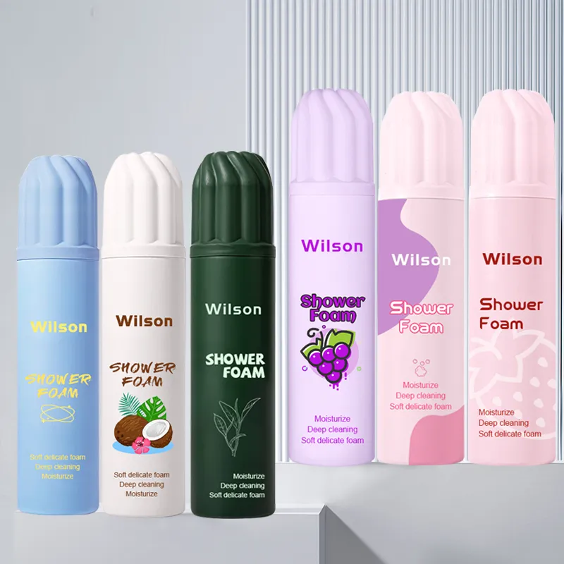 UPPLEV SAMMANFATTNING AV BESTÄLLNINGAR AV DUSCHSKUM