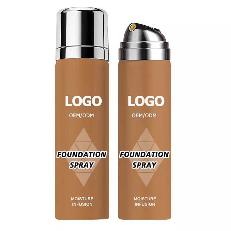 Andningsbar lätt Non-Sticky Foundation Spray