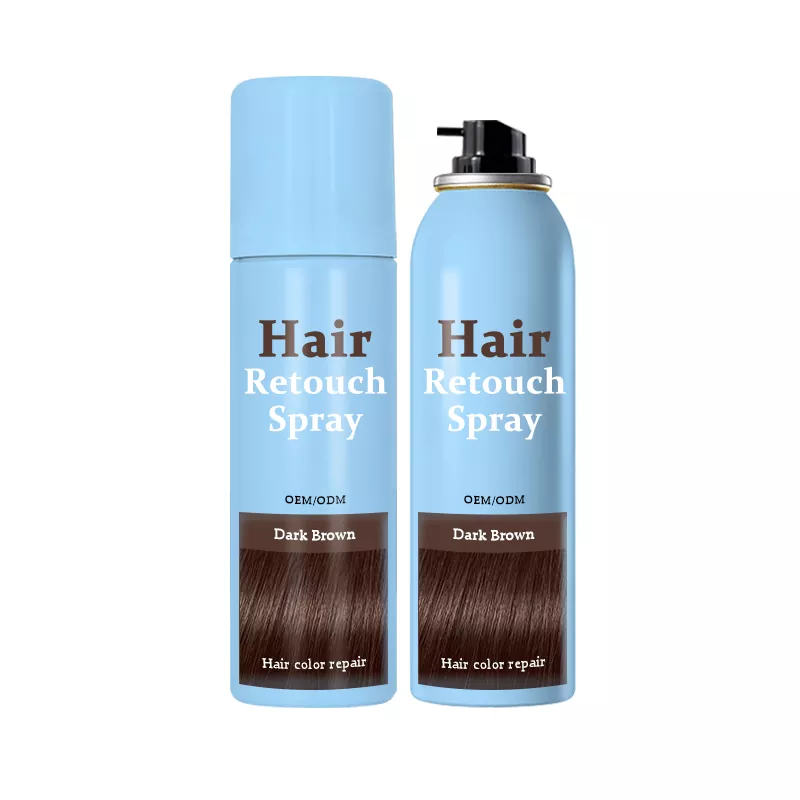 Nödfärgsmatchande hårretuschspray