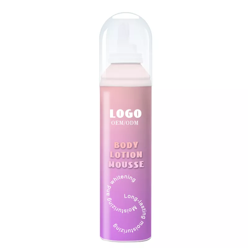 Skum molnlätt tät kroppslotion mousse